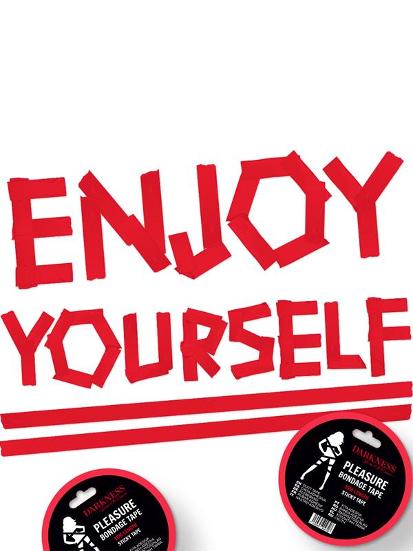 Hai voglia di prendere il controllo… o di perderlo completamente? Questo Nastro Adesivo Costrittivo Rosso è qui per legare, immobilizzare e accendere la tensione.