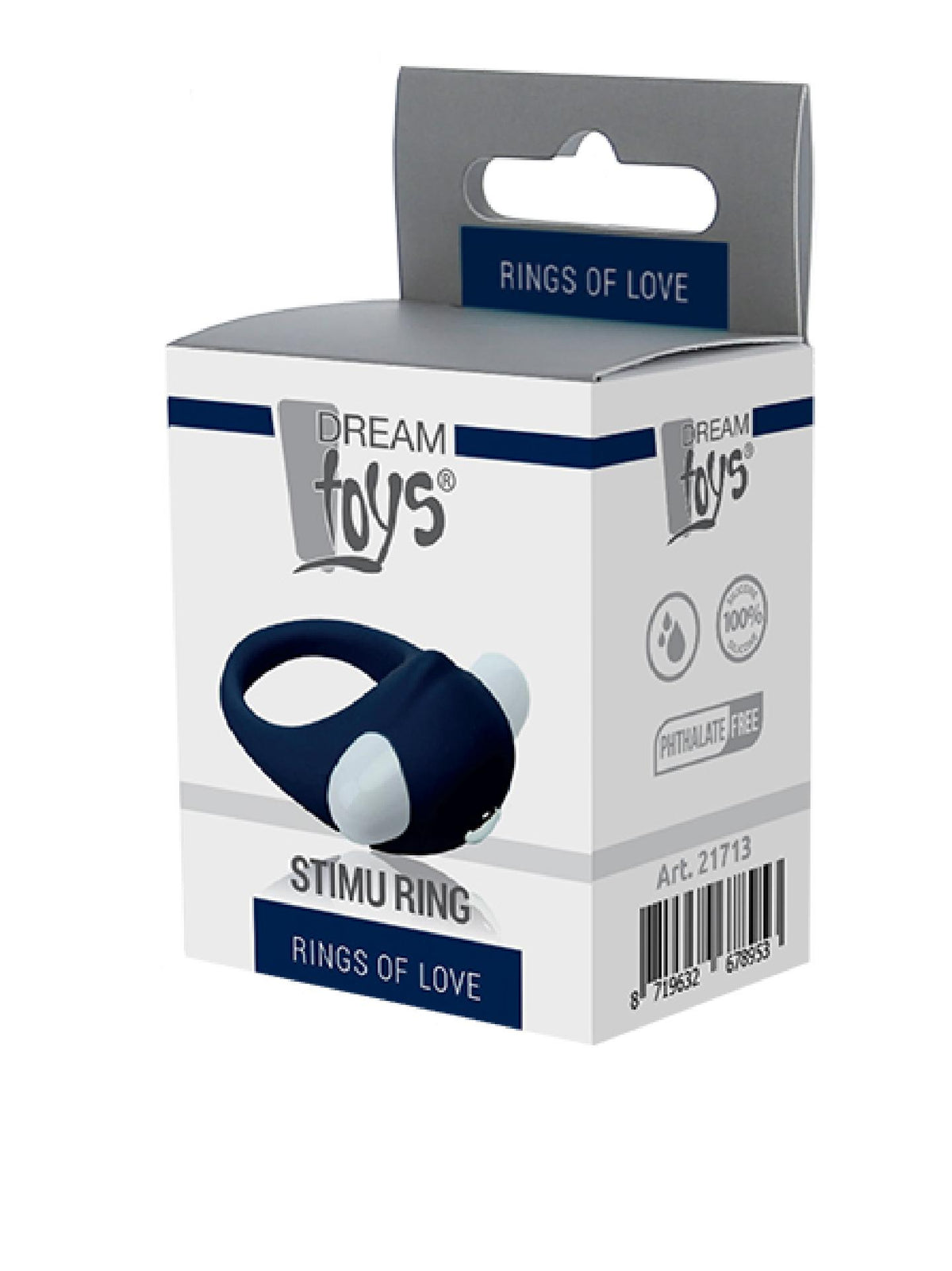 Anello Vibrante Stimu Ring Blu