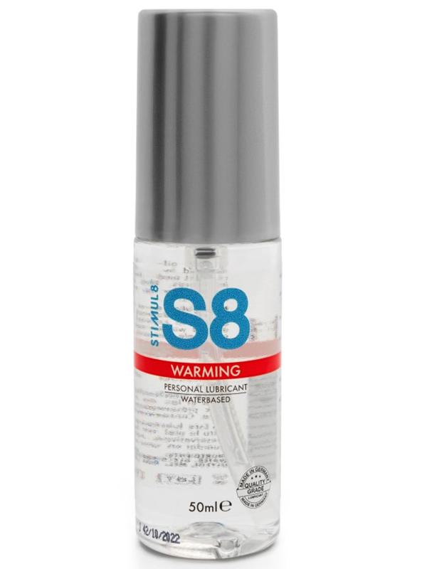 Il Lubrificante S8 Warming a base d’acqua unisce scorrevolezza impeccabile a un effetto riscaldante tutto da godere. Morbido al tatto e bollente nel risultato, è perfetto per accendere ogni momento d’intimità. Confezione da 50ml.