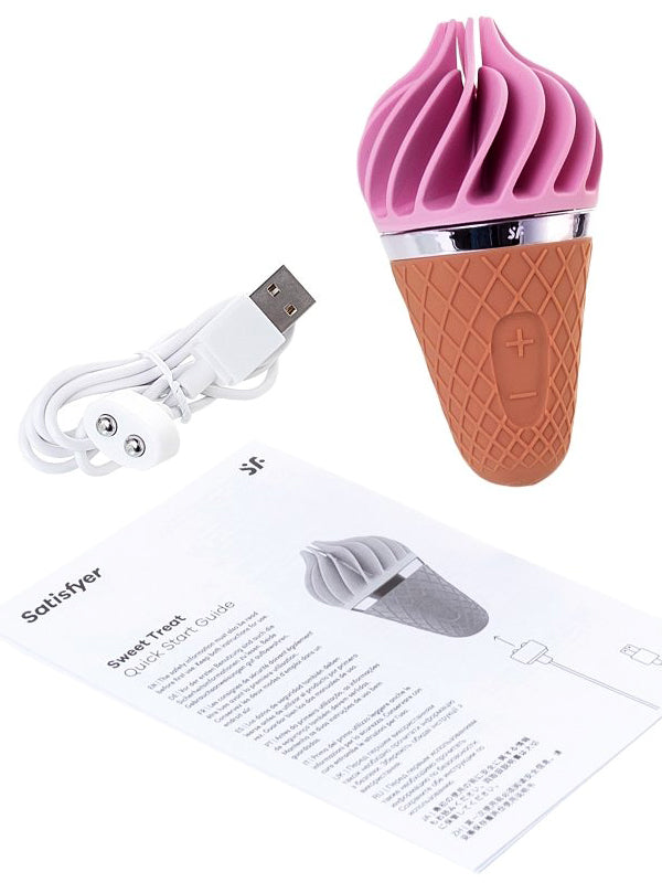 iScream non si mangia, ma ti fa letteralmente perdere la testa con le sue 11 rotazioni deliziose che massaggiano, girano, accarezzano e provocano come solo un dessert ben fatto sa fare. 