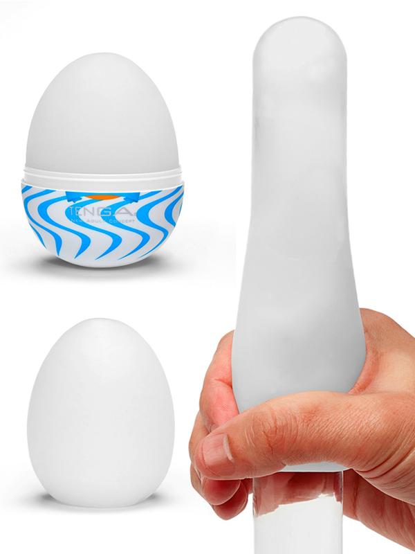 I Masturbatori Egg sono piccoli, discreti e super divertenti da usare. Ogni ovetto contiene una struttura interna diversa: onde, rilievi, spirali e altri pattern stimolanti.